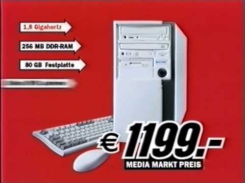 Media Markt Werbung Microstar PC 2002