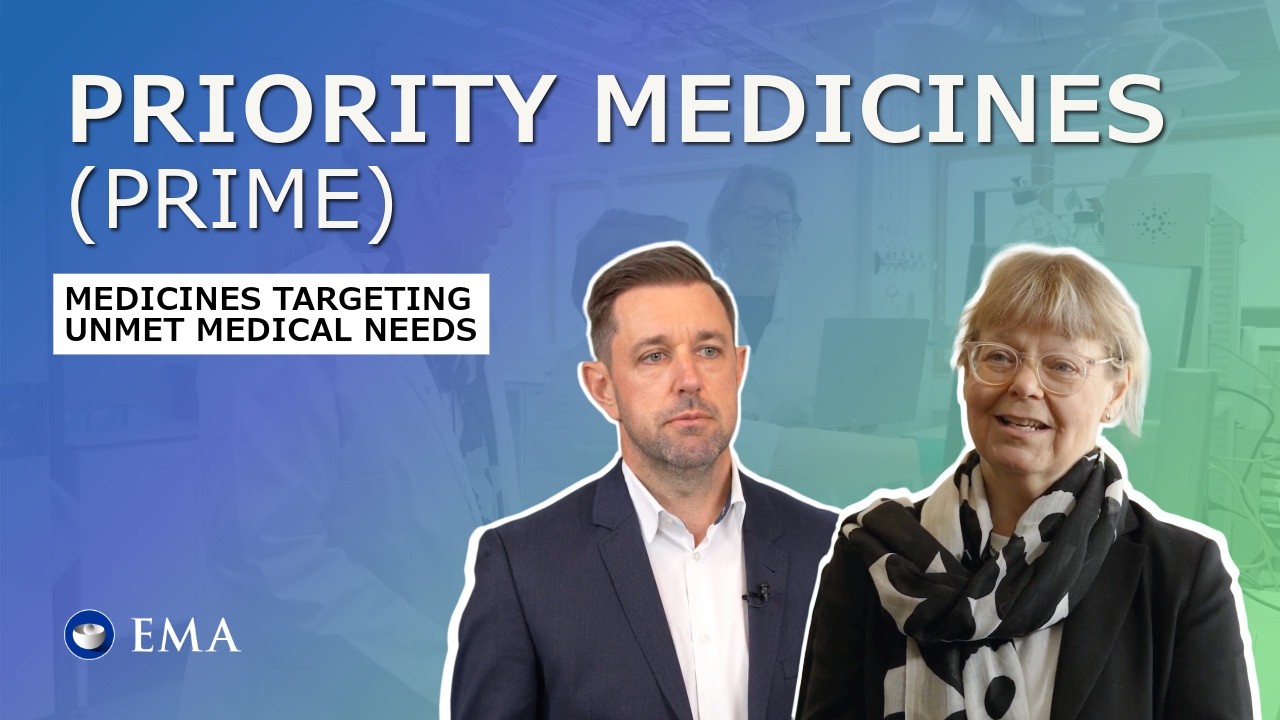 Priority Medicines (PRIME): Medicines targeting unmet medical needs