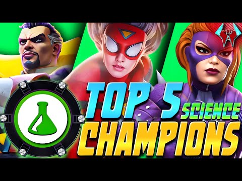 Top 5 BEST Science Champions in Marvel Contest of Champions 2025