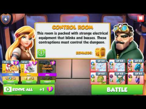 DRAGON MANIA LEGENDS BATTLE THE DAILY DUNGEON 07-07-2017