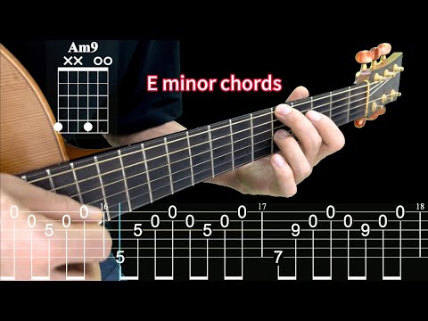 E minor chords: general progression to advanced progression