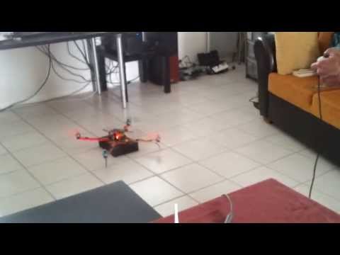Using two Raspberry Pi's to control a quadricopter