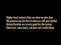 Snoop Lion Fruit Juice Lyrics (on-screen) REINCARNATED