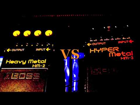 BOSS HM-2 HEAVY METAL VS HM-3 HYPER METAL