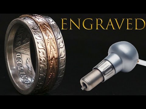 Making a Rose Gold Spinning Coin Ring