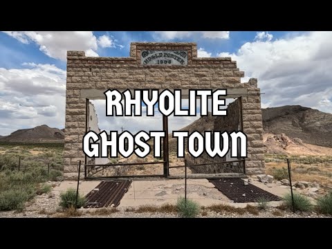 Rhyolite ghost town: the gold rush ruins at the edge of Death Valley