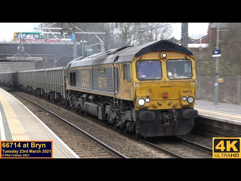 66714 at Bryn - 23rd March 2021