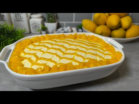 Mango delight / no bake recipe/ melt in your mouth mango dessert
