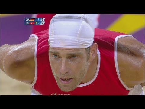 Men's Beach Volleyball Preliminary Round - GER v SUI | London 2012 Olympics