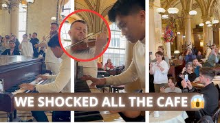 Download lagu Two strangers play “Pirates of the Caribbean” in a cafe and SHOCK EVERYONE 🤯 mp3 Download lagu Two strangers play “Pirates of the Caribbean” in a cafe and SHOCK EVERYONE 🤯 mp3