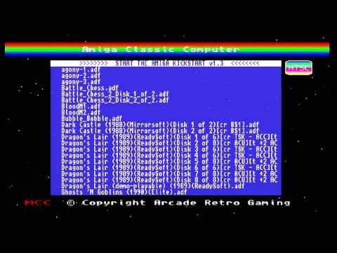 MCC 216 How to use the Amiga Kickstart 3.1 ROM