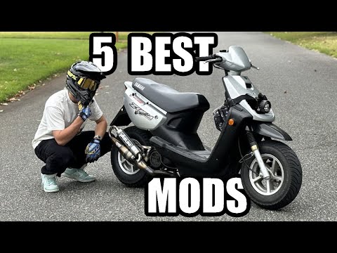 TOP 5 MODS to make YOUR scooter FASTER!