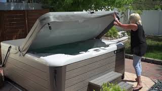 How To Open Your Hot Tub Cover (Cradle 1)
