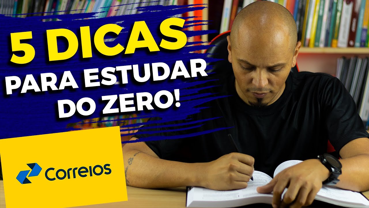 COMO ESTUDAR PARA O CONCURSO CORREIOS 2023 DO ZERO🔥