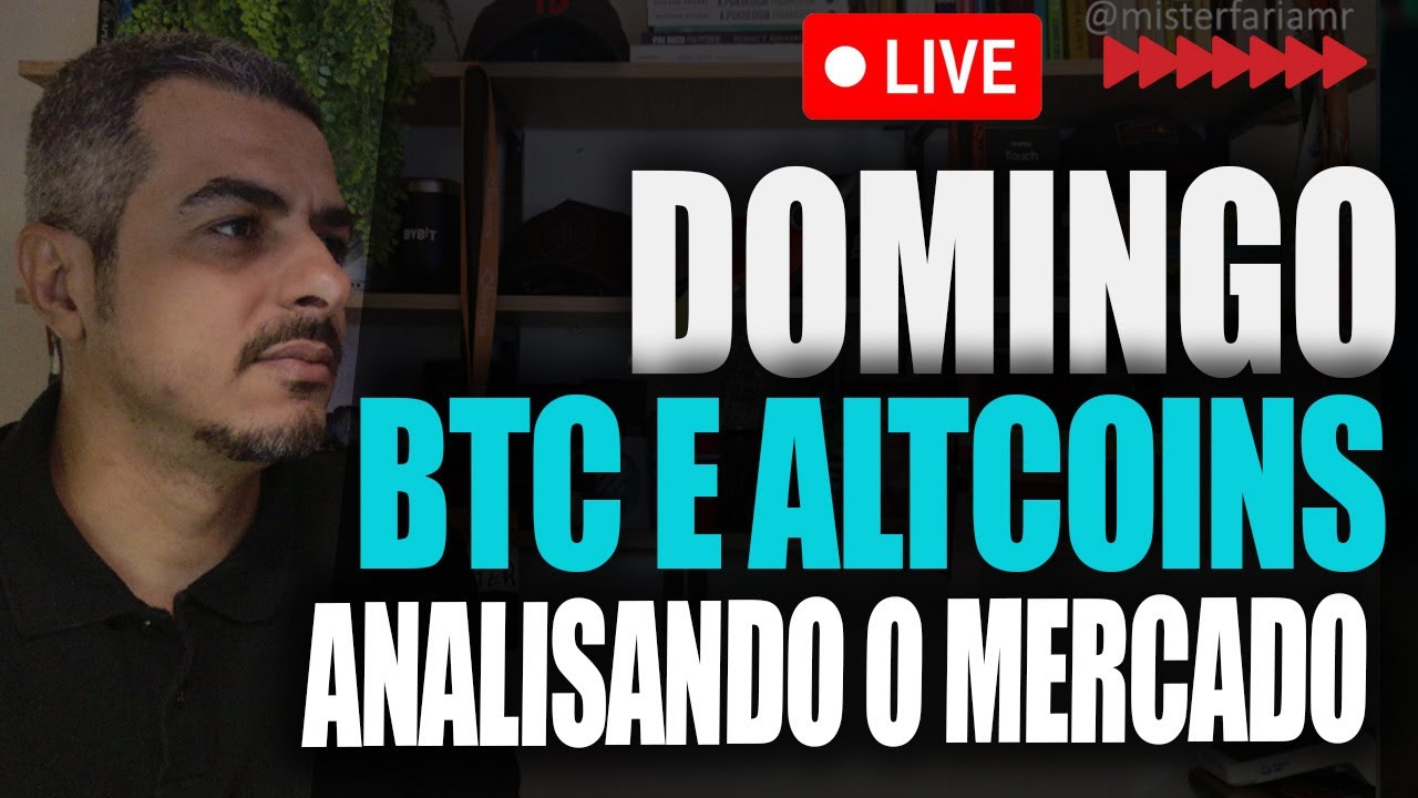 BITCOIN AGORA 87k - DOMINGO Analisando e Acompanhando os Mercados Bitcoins, ALTCOINS e ETFs
