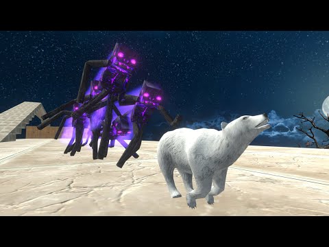 All Units Run Away from Enderman - Animal Revolt Battle Simulator