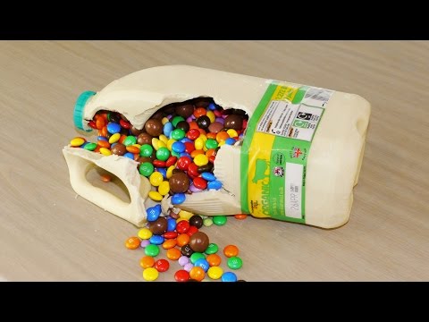 Chocolate Milk Bottle Surprise - Food Life Hacks