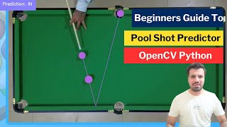 Pool Shot Predictor with OpenCV: Will the Ball Go Into the Pocket?