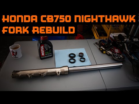 1997 Honda CB750 Fork Rebuild