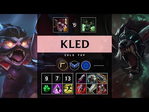 Kled Top vs Warwick - EUW Diamond Patch 25.21