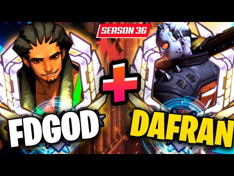FDGod Pro Lucio + Dafran Soldier 76! [ Overwatch Season 36 Top 500 ]