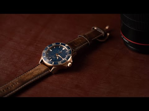 Zeitgeist H1: Thinnest 500m Automatic Bronze Watch - best value bronze watches - 2021