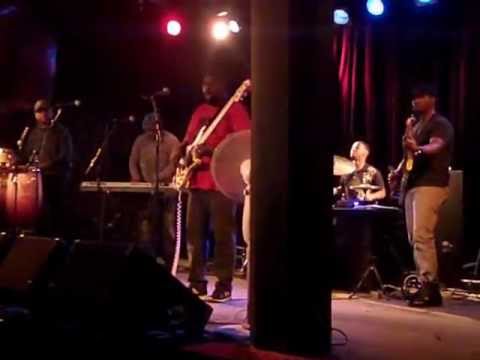 Pennal Johnson on bass, Jimmy Carter on bass, at Martyrs'