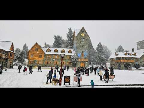 🔴 NEVANDO EN VIVO ❄️ Bariloche y Cordillera | Panorámica Lago Nahuel Huapi 24/7