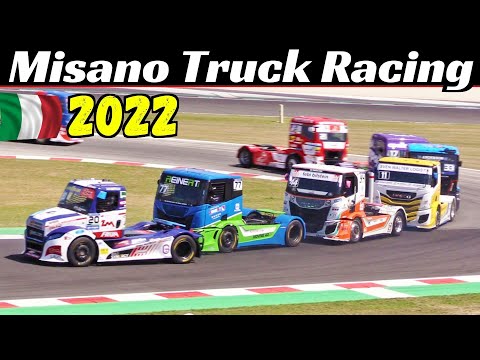 European Truck Racing Championship - Misano 2022 Highlights - Crashes, Powerslides, Smoke & More!