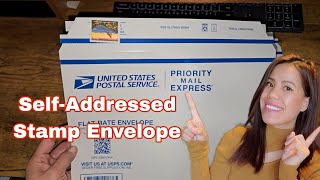 How to acquire Self Stamp Envelope at USPS for passport