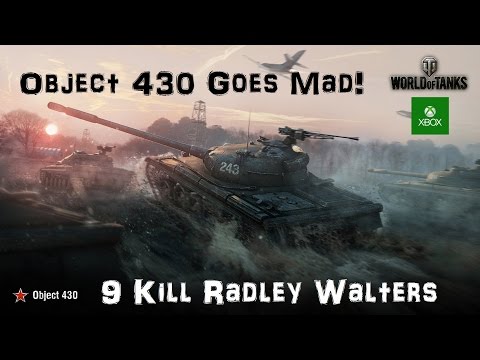 Object 430 Goes Mad! 7750 Damage 9 Kills - World of Tanks Console ( Xbox )