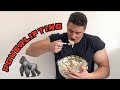 Full Day of Eating for Powerlifting | Powerlifting Cheat Day 500g+ of Carbs | 3 Days Out