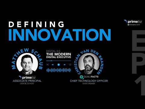 The Modern Digital Executive: E1,A2-What Does Innovation, Transformation & Modernization Mean To You
