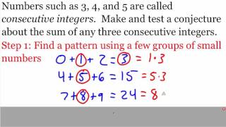 Geometry 2.1: Use Inductive Reasoning