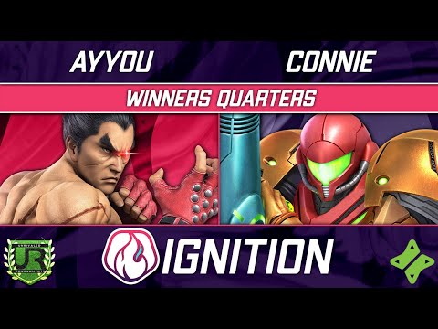 ayyou (Kazuya) vs Connie (Samus) - Ignition 306 WINNERS QUARTERS