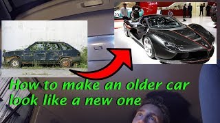 How to make an old car look new (4runner LED interior lights)