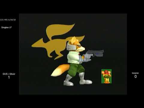 GSS 85 SSBM - GVS | Silver Alloy (Fox) vs. Inzane (Samus) - Melee LF