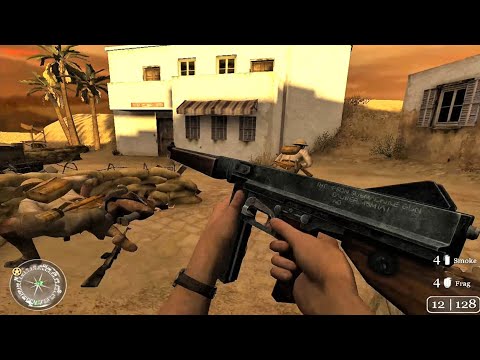 Call of Duty 2 - Gameplay walkthrough part 14 - Armored Car Escape (PC 4K UHD) 
