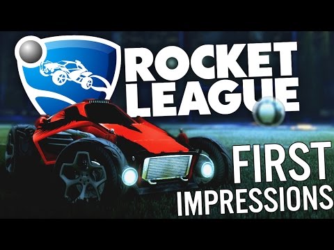 Rocket League Gameplay First Impressions - Car Football? AWESOME! - YouTube