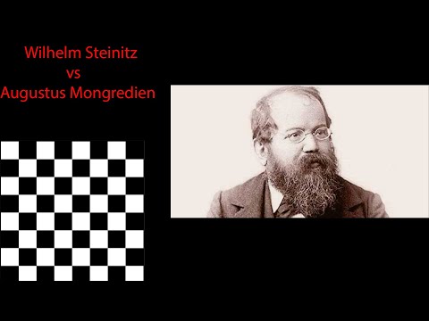 "Augustus, seize her!" Wilhelm Steinitz vs Augustus Mongredien 1862