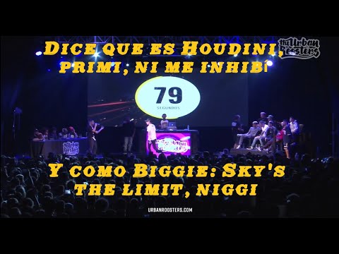 ''Dice que es Houdini, primi, ni me inhibí y como Biggie: Sky's the limit, niggi'' REPLIK - FMS ARG