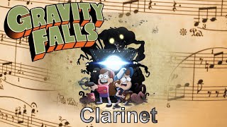 Gravity Falls Opening - Clarinet - Free Sheet Music