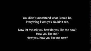 Alexis Jordan - How You Like Me Now (On Screen Lyrics)
