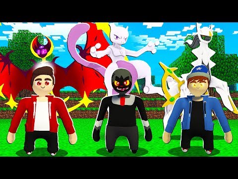 VIRE MASSINHA DE MODELAR E GANHE POKEMONS LENDARIOS LEVEL 100 - MINECRAFT PIXELMON MOD