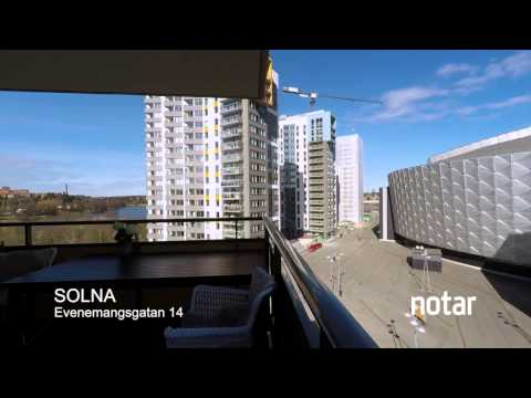 Evenemangsgatan 14 - 3:a · 89m2 - Arenastaden : Via Notar mäklare Solna