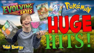 We has some AMAZING hits in our Evolving Skies ETB Battle!