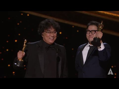 "Parasite" wins Best Original Screenplay