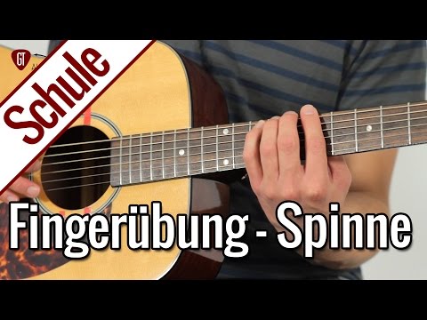 Die Spinne – Beste Fingerübung für lockere Finger | Gitarrenschule