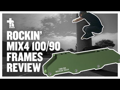 Rockin' MIX4 100/90 Frames Review | Big Wheel Inline Skating