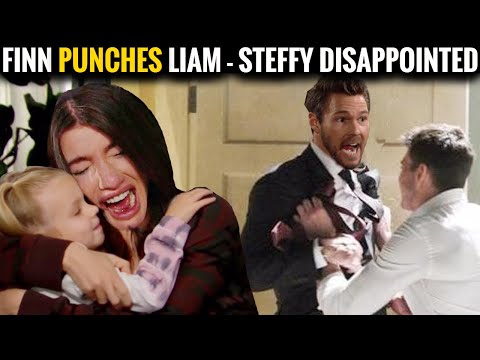 Finn punches Liam - Steffy Disappointed CBS The Bold and the Beautiful Spoilers
